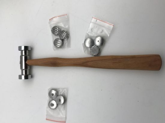 Picture of Texturing Hammer with 9 interchangeable faces.