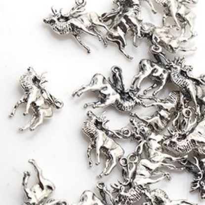 Picture of Sterling Silver Elk 9x14mm 