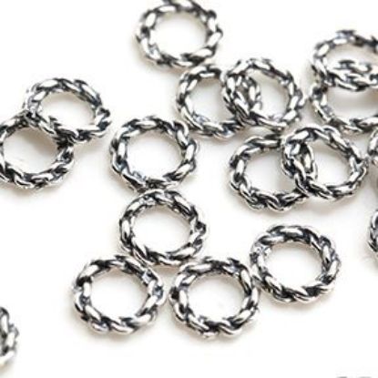 Picture of Sterling Silver Twist Link 7mm