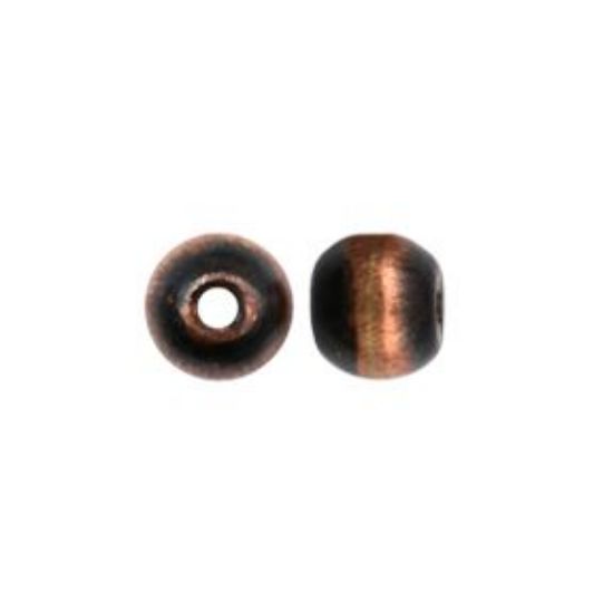 Picture of Copper Navajo Pearl Style by JCK, 6mm Seamless Bead