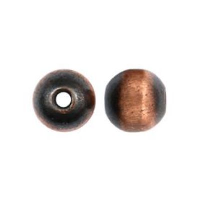 Picture of Copper Navajo Pearl Style by JCK, 8mm Seamless Bead, 10 per pkg