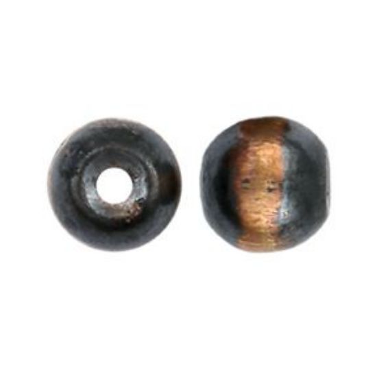 Picture of Copper Navajo Pearl Style by JCK, 10mm Seamless Bead, 10 per pkg