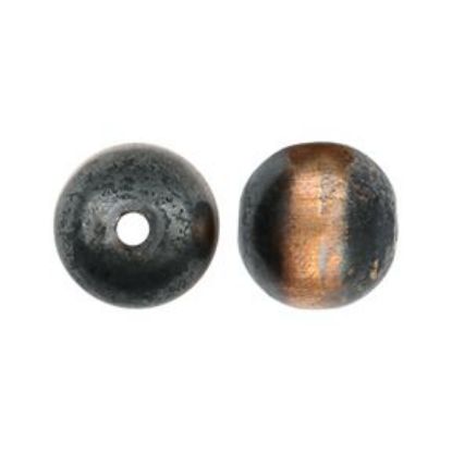 Picture of Copper Navajo Pearl Style by JCK, 16mm Seamless Bead, 10 per pkg