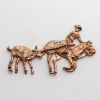Picture of Red Bronze Calf Roper (B) Rodeo Cast, 28x44mm