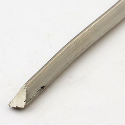 Picture of Wire Nickel Silver #6/.122 Inch Triangle 10ft Coil