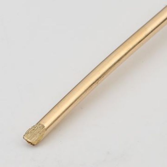 Picture of Wire Red Brass 12ga/.102 Inch Round 10ft Coil