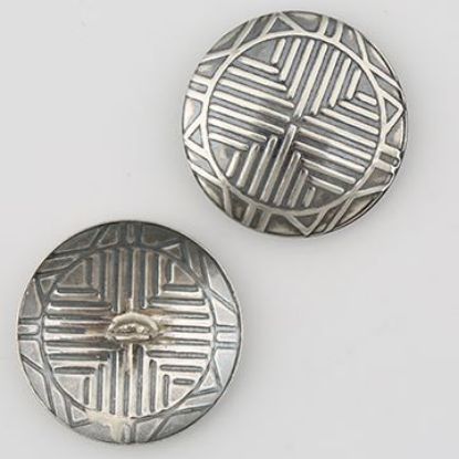 Picture of Sterling Silver Zia 20ga Concho with Loop, 25mm