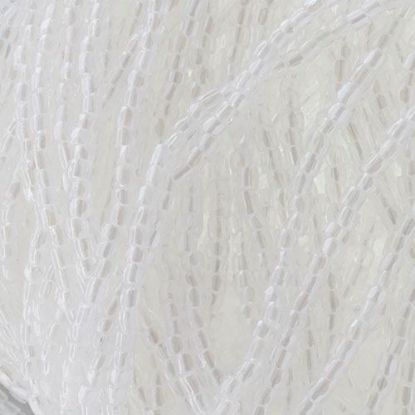 Picture of 3-Cut Size 9/0, Preciosa Czech Seed Bead, Transparent Crystal Luster, Sold by the Hank