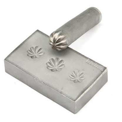 Picture of Three Multiple Flower Impressions, Sizes 7/16", 9/16", 5/8", Tucker Tool Die Set