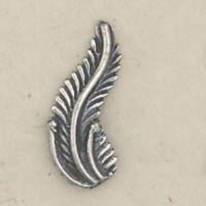 Picture of Sterling Silver Machine Cast Left Leaf 17mm