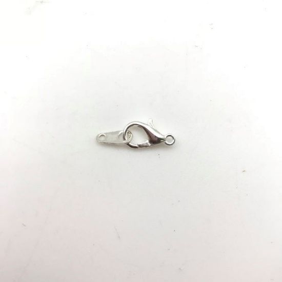 Picture of Silver Plated Trigger Clasp 6x12mm, 10pcs