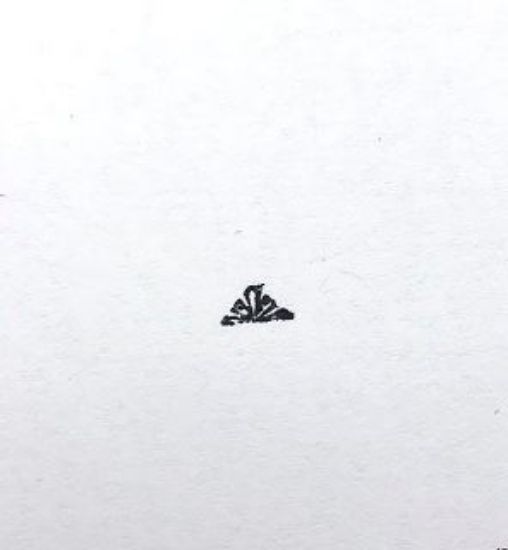 Picture of Steel Stamp, #8 Triangle 5 part, 1/4"