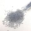Picture of Size 11 Japanese Seed Beads, Grey Crystal/Bright Green Glow in the Dark (#2725), Approximately 25 Grams