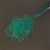 Picture of Size 11 Japanese Seed Beads, Grey Crystal/Bright Green Glow in the Dark (#2725), Approximately 25 Grams