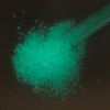 Picture of Size 11 Japanese Seed Beads, Baby Blue/Bright Green Glow in the Dark (#2723), Approximately 25 Grams