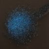 Picture of Size 8 Japanese Seed Beads, Silver Linned Crystal/Blue Splash Glow in the Dark (#2701S), Approximately 25 Grams