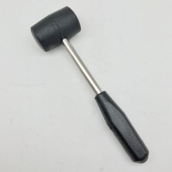 Picture of Black Rubber Mallet Hammer