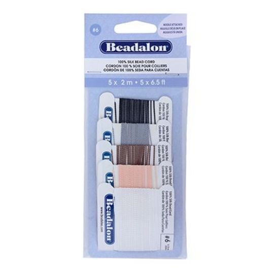 Picture of Silk Bead Cord Assortment Size 6