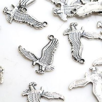 Picture of Sterling Silver Flying Eagle 16x18mm 