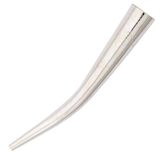 Picture of Sterling Silver Curved Long Cone, 2" x 7mm Base