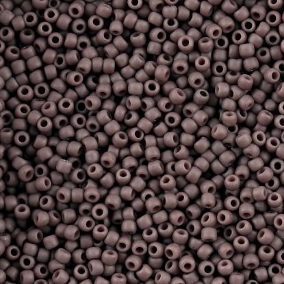 Picture of Size 11 Japanese Seed Beads, Semi-Glazed Lavender (#2608F), Approximately 25 Grams