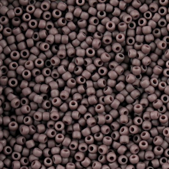 Picture of Size 11 Japanese Seed Beads, Semi-Glazed Lavender (#2608F), Approximately 25 Grams