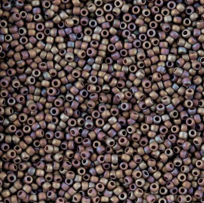 Picture of Size 11 Japanese Seed Beads, Semi-Glazed Lavender (#2638F), Approximately 25 Grams