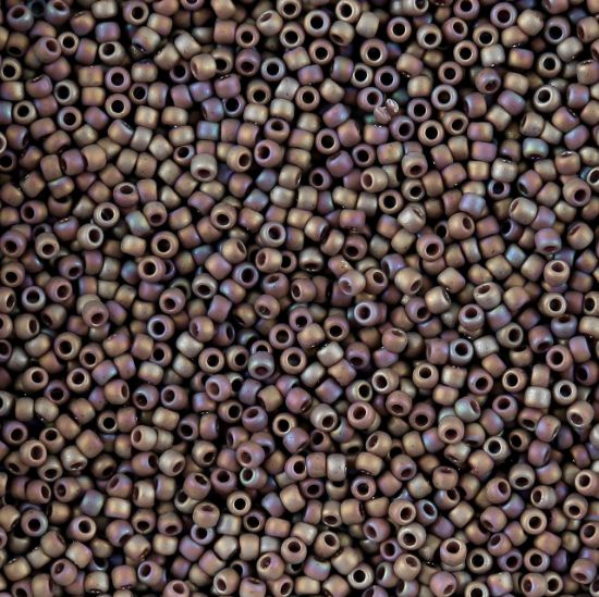 Picture of Size 11 Japanese Seed Beads, Semi-Glazed Lavender (#2638F), Approximately 25 Grams