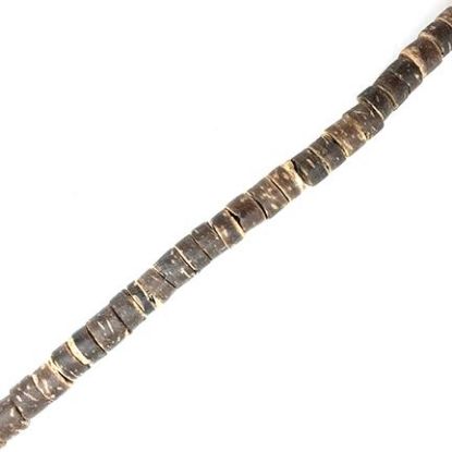 Picture of 4-5mm Heishi Brown Coconut
