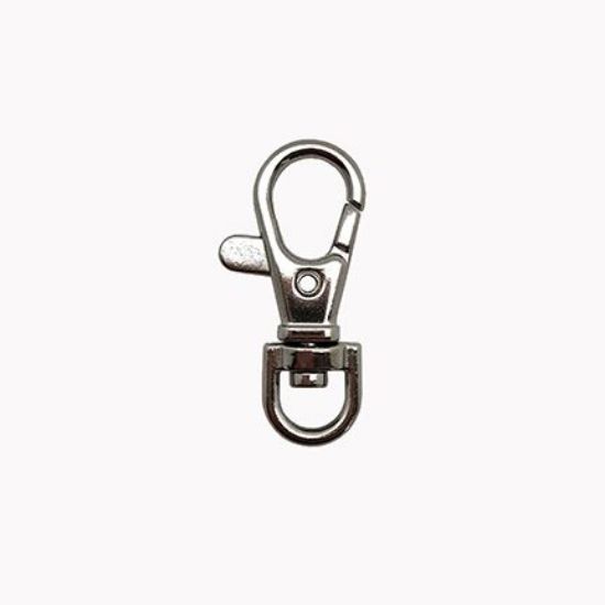 Picture of Nickel Plated Lobster Swivel, 1-1/2 x 17mm, Sold per pkg of 5