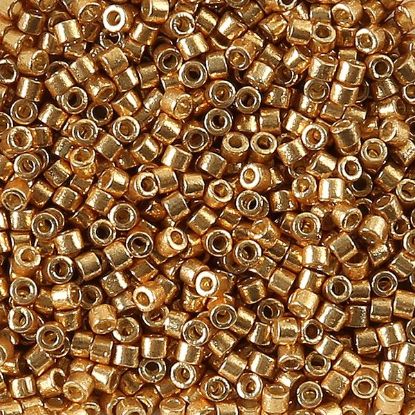 Picture of Miyuki Delica Size 11 Seed Beads, Duracoat Galvanized