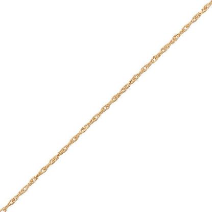 Picture of Gold Filled Rope Chain 1.35mm 24"