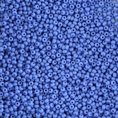 Picture of Size 11 Czech Seed Beads, Opaque Pale Blue, Approximately 25 Grams