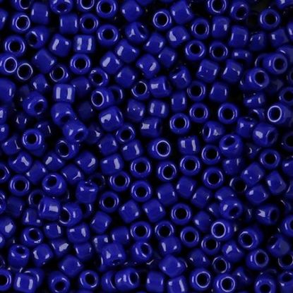Picture of Opaque Cobalt Seed Bead #414 / Size 8<br />Approximately 25 Grams
