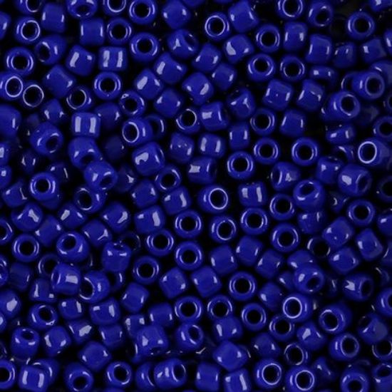 Picture of Opaque Cobalt Seed Bead #414 / Size 8<br />Approximately 25 Grams