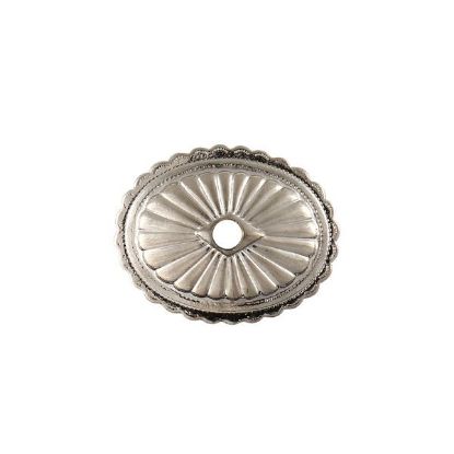 Picture of Nickel Silver Plated Sunburst Concho, 22x28mm, 10 Pieces