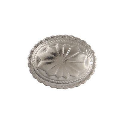 Picture of Nickel Silver Plated Star Concho, 22x28mm, 10 Pieces