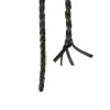 Picture of Handmade Premium Black Leather Bolo Cord, 4 Ply, 36" Length. Approx. 4-4.5mm Thick.