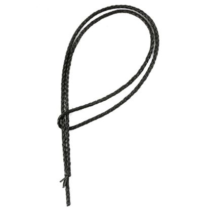 Picture of Handmade Premium Black Bolo Cord, 6 Ply, 48"  Length, Approx. 4.5-5mm Thick