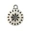 Picture of Silver Plated, 15mm, Native Star Charm. 10 Charms
