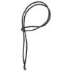 Picture of Handmade Black Leather Bolo Cord, 4 Ply, 46" Length. Approx. 4-4.5mm Thick.