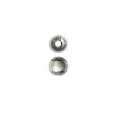 Picture of Sterling Silver Navajo Pearls style by JCK, 4mm Silver Line Seamless Bead