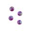 Picture of Imitation Amethyst Opal, Round Cabochon, 4mm