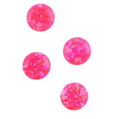 Picture of Imitation Mimosa Opal, Round Cabochon, 6mm