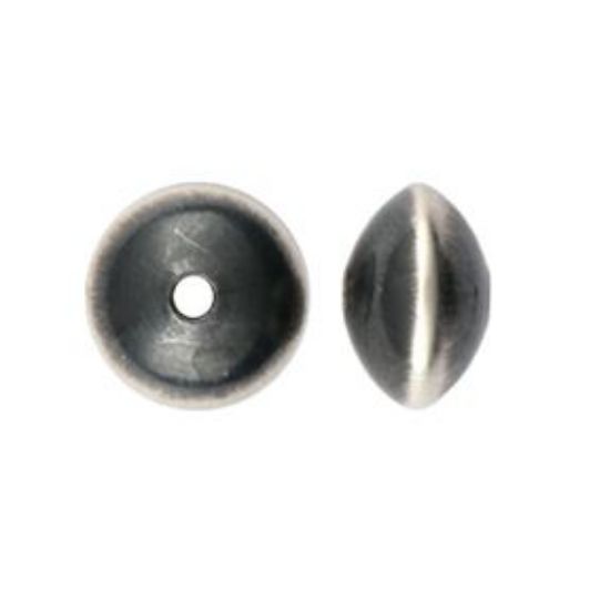 Picture of Sterling Silver Navajo Pearl Style by JCK, Rondelle 8mm Bead