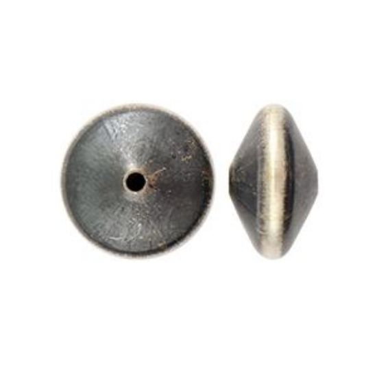 Picture of Sterling Silver Navajo Pearls Style by JCK, 13mm Rondelle Bead