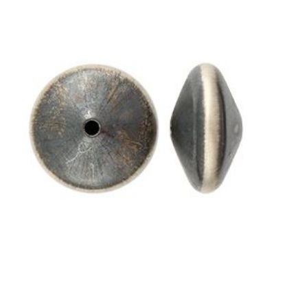 Picture of Sterling Silver Navajo Pearl Style by JCK, Rondelle 17mm Bead