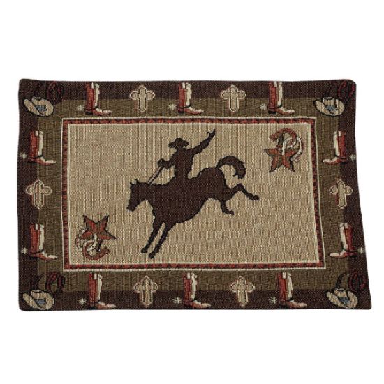 Picture of 13"x19" Placemat Cowboy