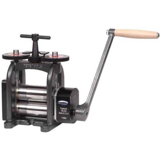 Picture of Pepetools Combination Ultra Rollling Mill, Roller Width 110mm (3"), Roller Dia. 55mm, Max Opening 5mm