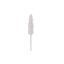 Picture of Small Sterling Silver Straight Die Struck Feather 28x4mm